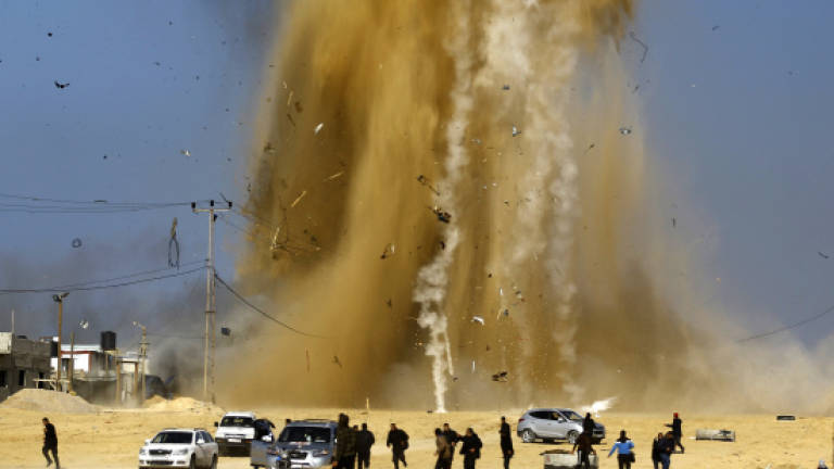 Israel hits Hamas in Gaza after rocket fired