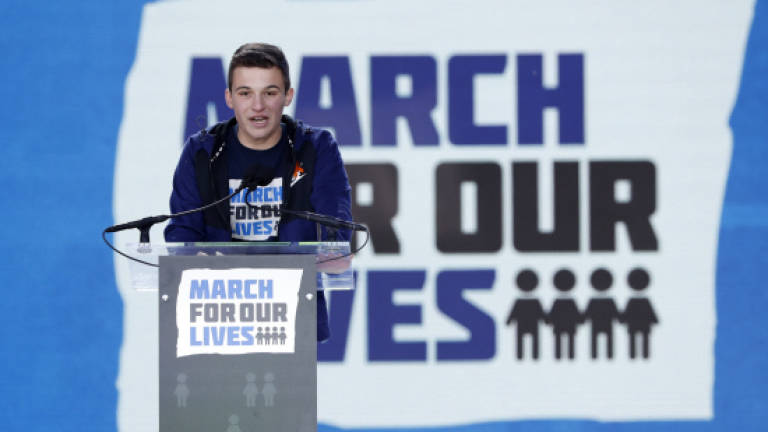 'Never Again': student-led US gun protests draw huge crowds