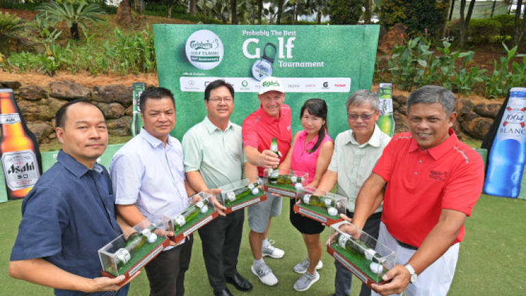 Tee-off at 'Probably The Best Golf Tournament'