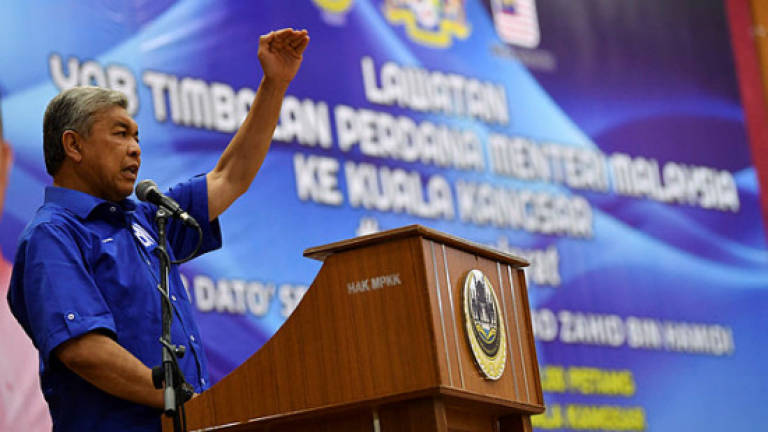 GE14: BN machinery must be alert to last-minute attacks by opposition, says Zahid (Updated)