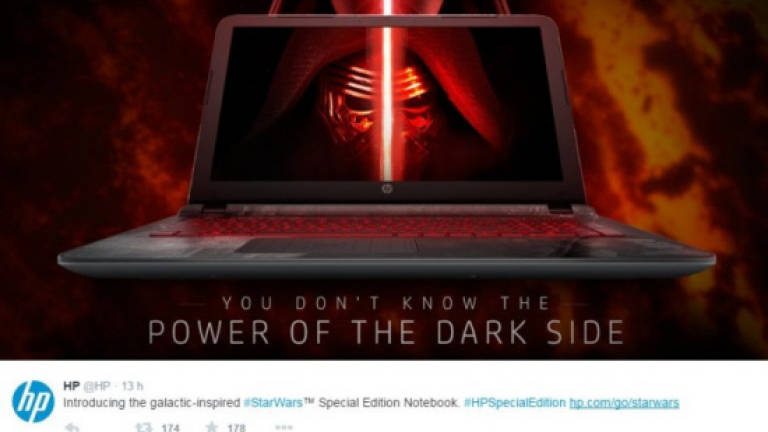 New Star Wars-themed notebook from HP comes with lightsaber sounds