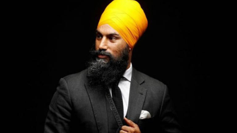 Sikh Jagmeet Singh voted leader of Canada's third party