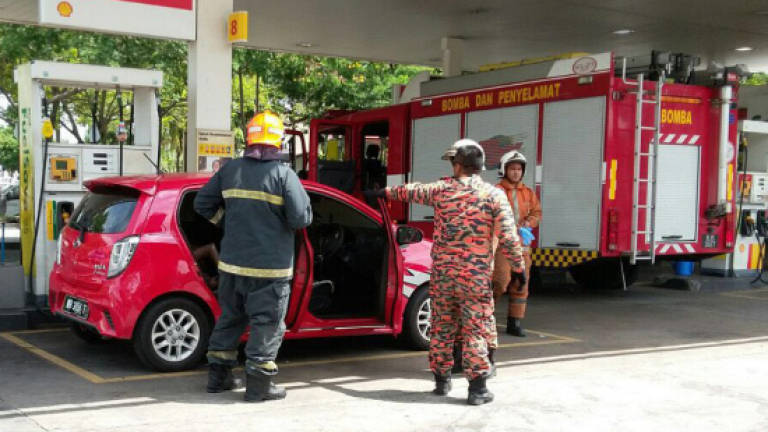 Explosion at petrol station caused by reaction of fuel vapour, radiation from handphone: Fire dept