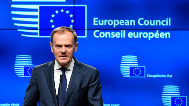 EU's Tusk cancels Mideast trip for 'critical' Brexit talks