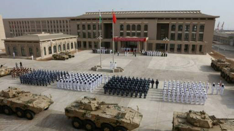 China conducts first military drills in Djibouti