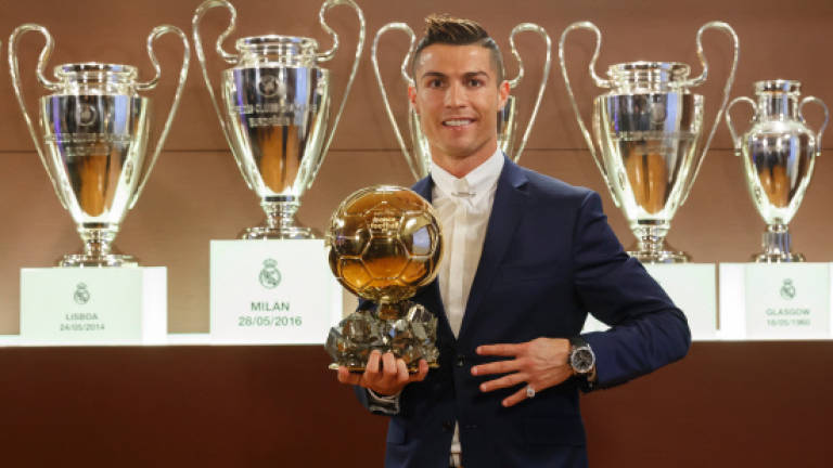 Ronaldo caps dream year with fourth Ballon d'Or