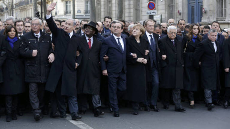 Millions unite against terrorism in historic French demos
