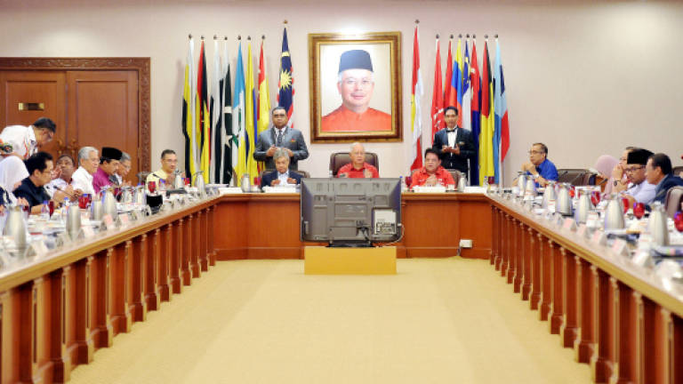 Najib chairs Umno Supreme Council meeting