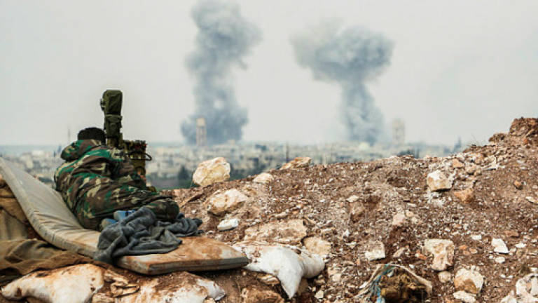 Jihadist assault prompts air strikes in Syria safe zone