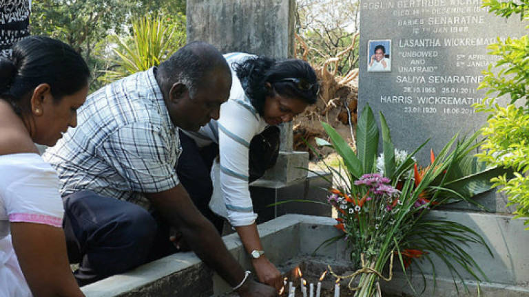 Family of murdered Sri Lanka editor seeks justice