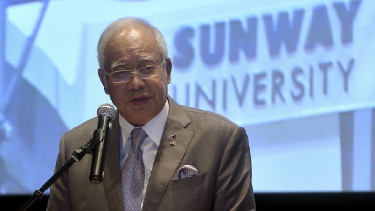 Malaysia on right track in sustainable development: Najib