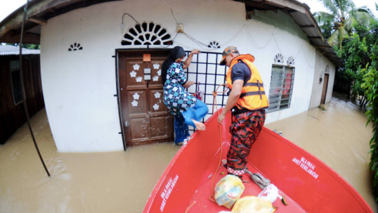 Floods strike three Kuala Krai villages