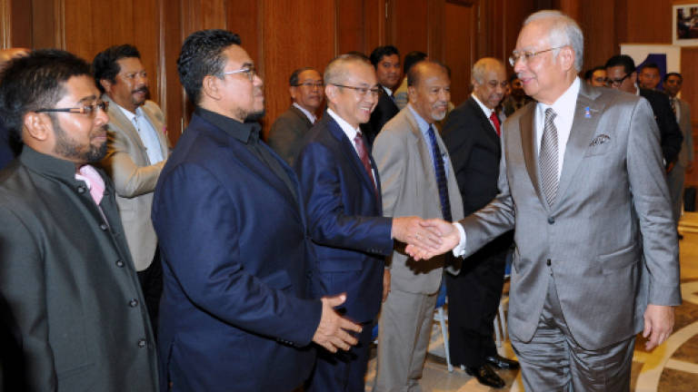 Najib meets new DPMM leadership