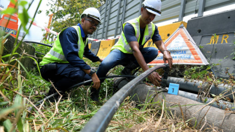 Air Selangor acts on illegal water connection in Kepong