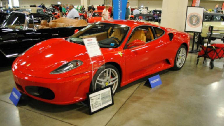 Ferrari F430 once owned by President Donald Trump sells for US$270K
