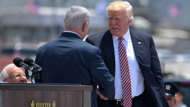 Trump visits Jerusalem to seek paths to Israeli-Palestinian peace