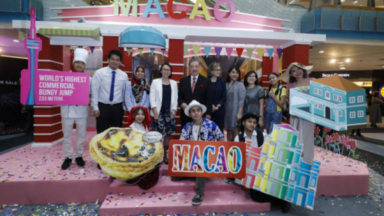 Enjoy amazing Macao travel deals at their roadshow in Sunway Pyramid