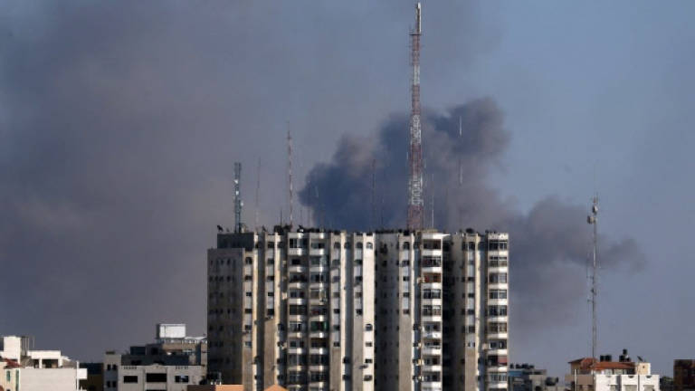 Israeli forces hit Gaza after rocket launch