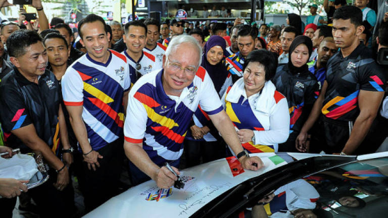 'Negaraku bangkit bersama', Najib's message for KL2017