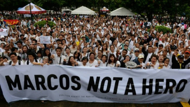 Marcos 'hero' burial plan sparks Philippines protests