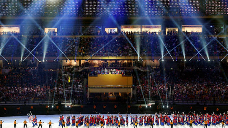 KL SEA Games opens in a blaze of colour, light and fireworks