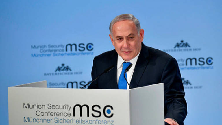 'Do not test Israel', Netanyahu tells Iran, brandishing drone 'piece'