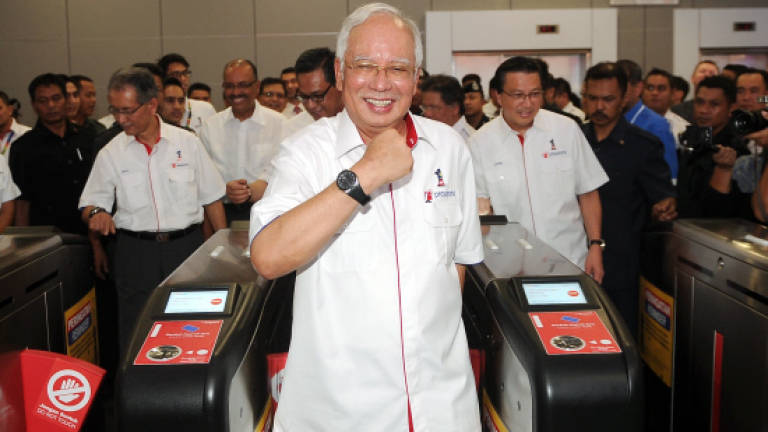Najib: LRT extension project will benefit about two million Klang Valley residents