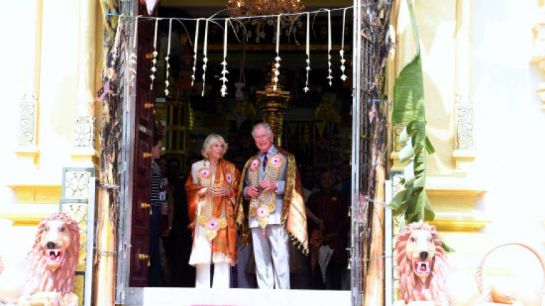 Prince Charles, Camilla visit four places of worship in Penang