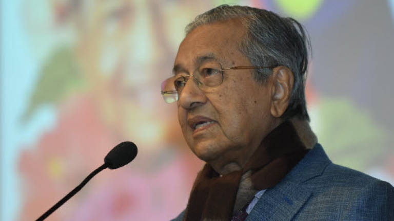 Corrupt people must be punished, says Mahathir