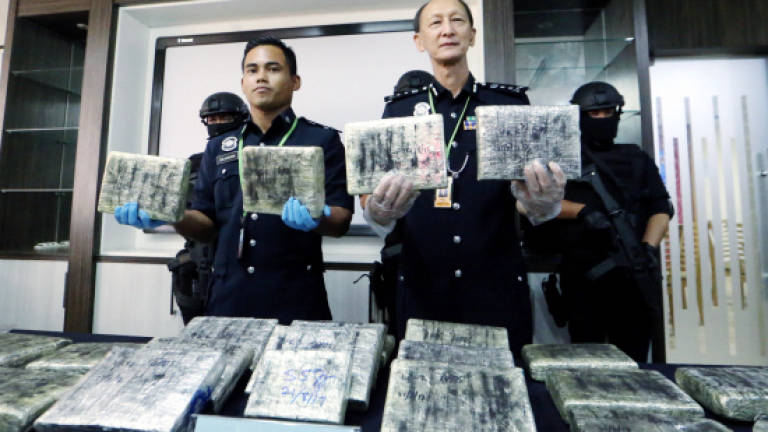 Police: RM123m worth of drugs seized so far this year