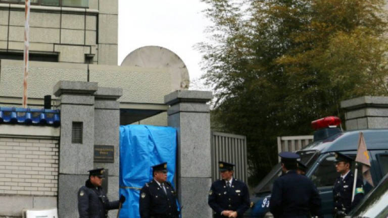 Japan arrests men who fired on North Korean 'embassy'
