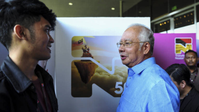Don't knock down our country, Najib tells Malaysians