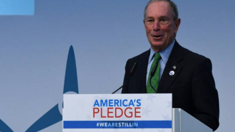 Michael Bloomberg pledges US$4.5m to Paris climate deal