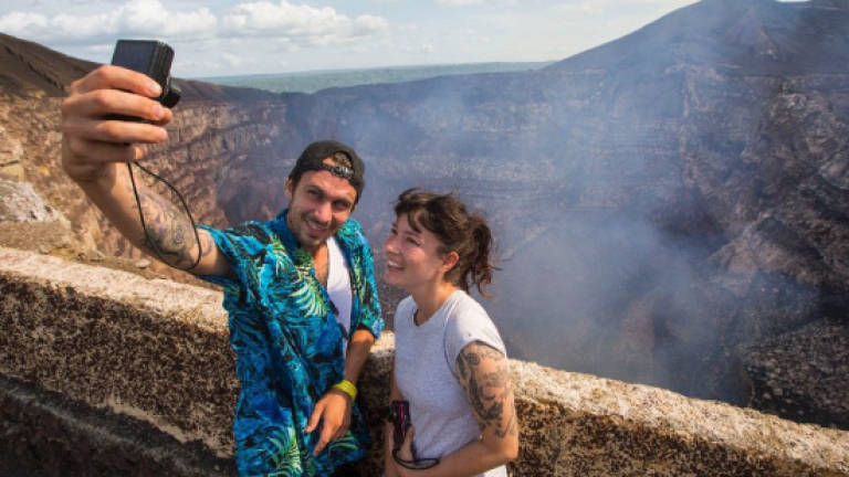 Lava-loving tourists flock to active Nicaragua volcano