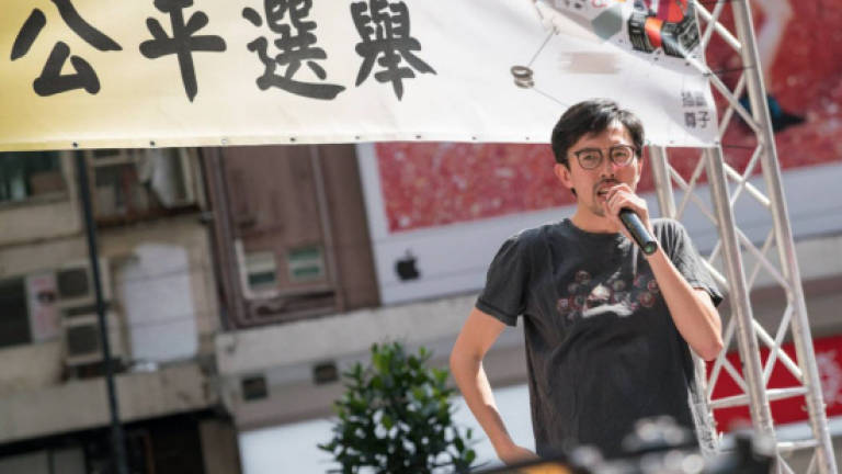 Hong Kong democracy activist in court for throwing 'smelly' sandwich