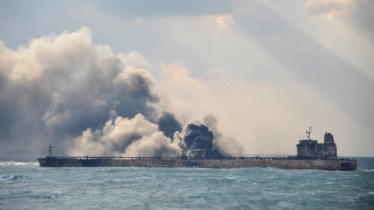 China says no major oil spill after Iran tanker collision