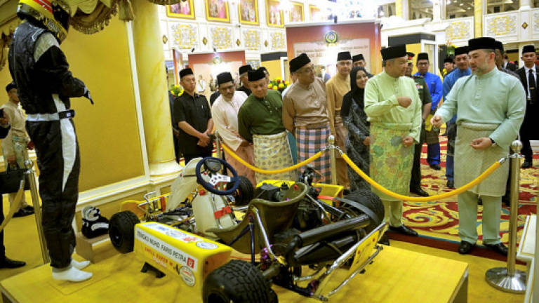 Agong officiates 'Pameran Raja Kita'