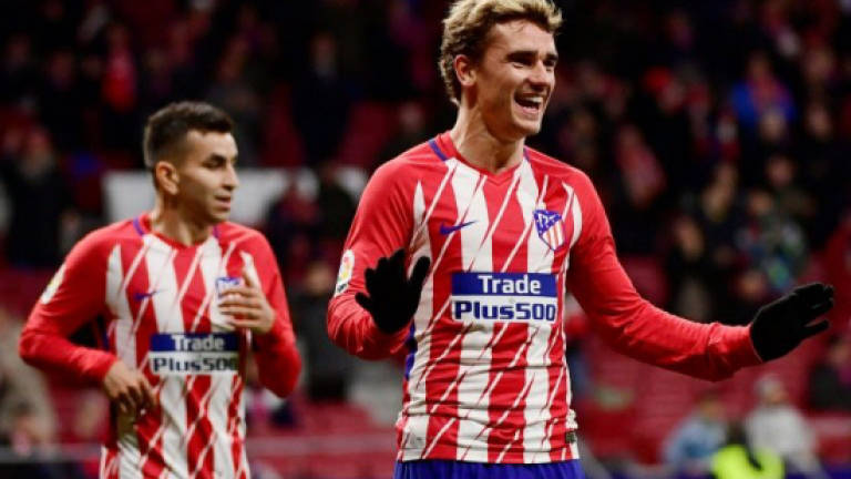 Atletico's Griezmann aiming to extend Barcelona dip