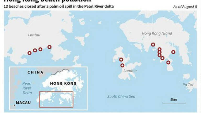 Anger mounts in Hong Kong over massive palm oil spill