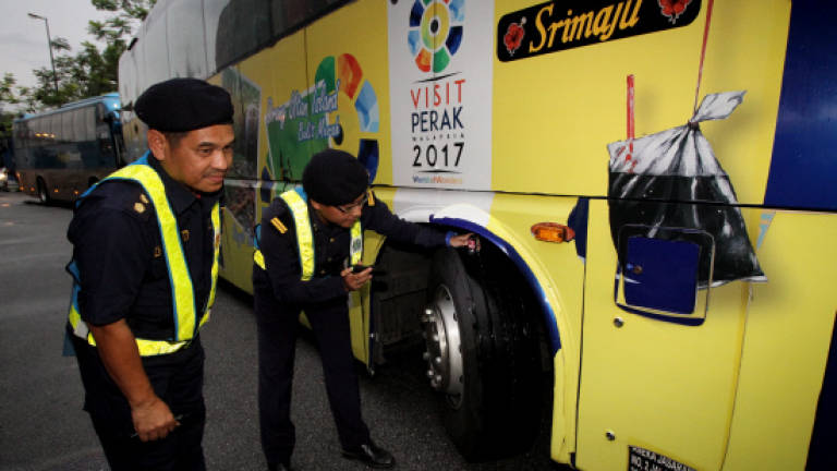Perak JPJ inspects 515 buses in Raya Ops
