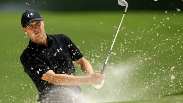Spieth set for early PGA charge at wet Quail Hollow