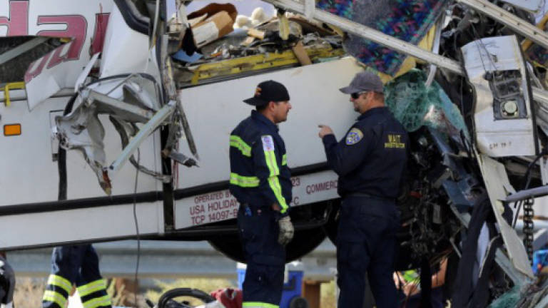 Bus crash in Brazil leaves at least 10 dead
