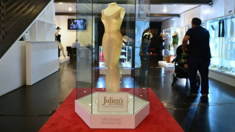 Monroe's 'Happy Birthday Mr President' gown sold for US$4.8m