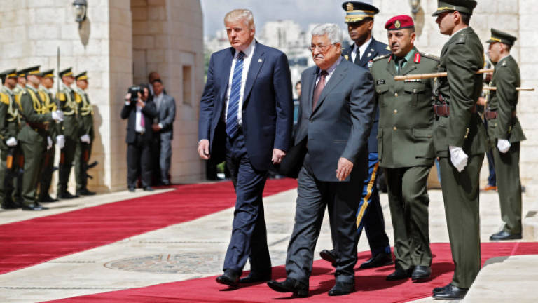 Trump meets Palestinian leader in Bethlehem