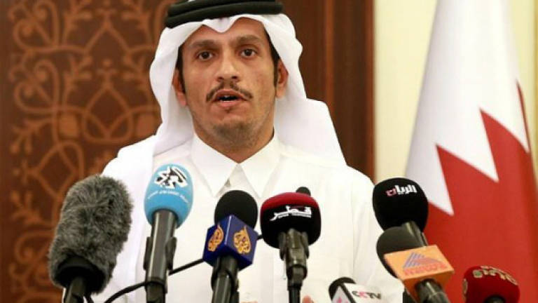 Qatar foreign minister denounces 'unfair', 'illegal' sanctions