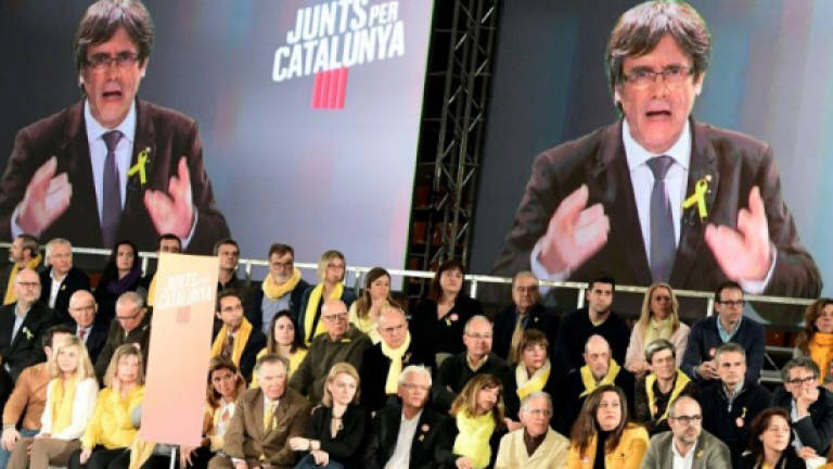From Belgium and jail with love: The surreal Catalan campaign