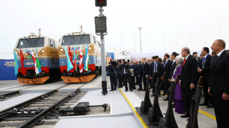 'Shortest Asia-Europe rail link' launched in Azerbaijan