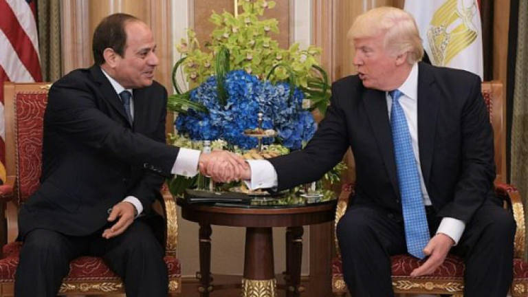 Trump calls Egypt's Sisi to affirm support: Statement
