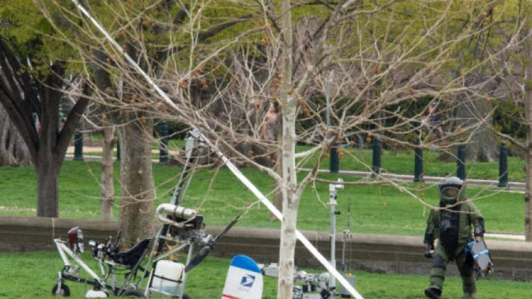 Mini copter pilot indicted after landing at US Capitol