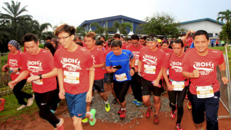 BOH Eco Trail 2016 raises RM28,000 for environmental conservation